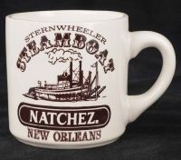 New Orleans Natchez Sternwheeler Steamboat Coffee Mug